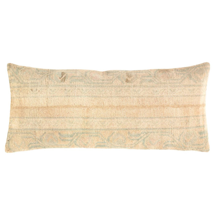 Vintage Turkish Pasargad Hand Knotted Pillow 16'' X 36''